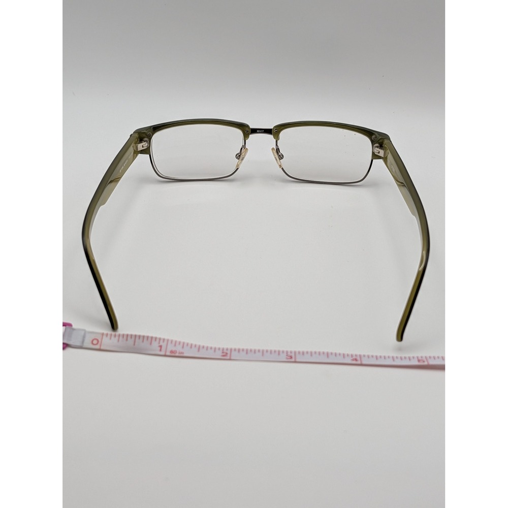 Guess GU1546 Eyeglass Frames Only Black Green Full Rim Rectangle 52-17-145 - Picture 14 of 16